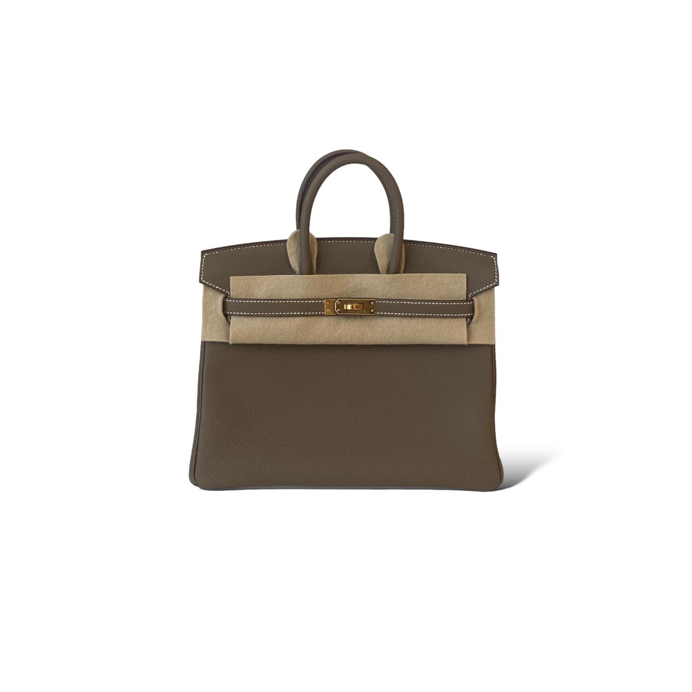 H**me5 BIRKIN 25 ELEPHANT GREY HALF-HANDMADE  (25*20*13cm) Master Quality